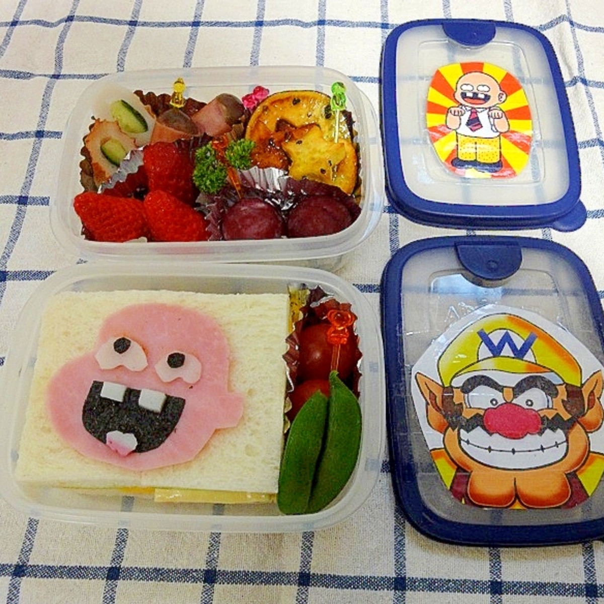 うちのキャラ弁当 ついでにとんちんかん 抜作先生 レシピ 作り方 By おいしんぼ 楽天レシピ うちのキャラ弁当 ついでにとんちんかん 抜作先生 レシピ 作り方 By おいしんぼ 楽天レシピ